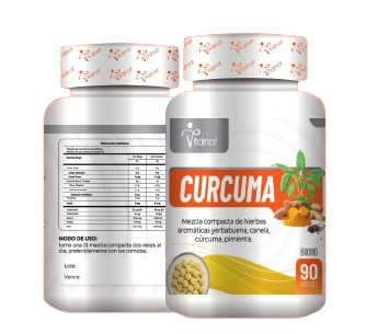 Cúrcuma 600mg (90 cápsulas)