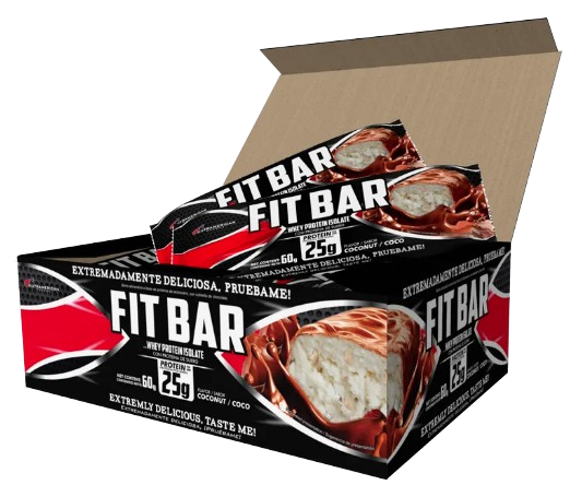 Fitbar Coco - Barra de proteína(caja)